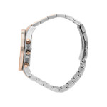 Montre MASERATI homme bracelet acier inoxydable bicolore rose - vue 2