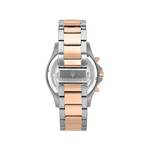 Montre MASERATI homme bracelet acier inoxydable bicolore rose - vue 3