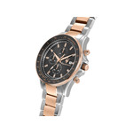 Montre MASERATI homme bracelet acier inoxydable bicolore rose - vue 4