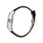 Montre MASERATI homme automatique acier bracelet cuir noir - vue 2