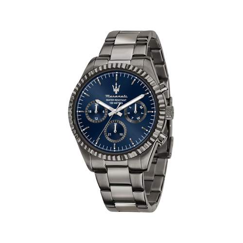 Montre MASERATI homme bracelet acier inoxydable gris foncé