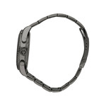 Montre MASERATI homme bracelet acier inoxydable gris foncé - vue 2