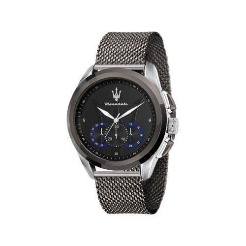 Montre MASERATI homme bracelet acier inoxydable gris foncé