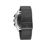 Montre MASERATI homme bracelet acier inoxydable gris foncé - vue 3