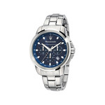 Montre MASERATI homme bracelet acier inoxydable gris - vue 1
