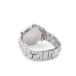 MASERATI men's watch with gray stainless steel bracelet - view 3