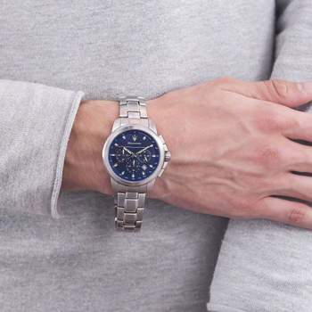 Montre MASERATI homme bracelet acier inoxydable gris