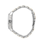 Montre MASERATI homme bracelet acier inoxydable bicolore jaune - vue 2