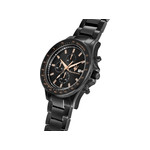 Montre MASERATI homme bracelet acier inoxydable noir - vue 4