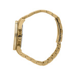 Montre MASERATI homme bracelet acier inoxydable doré jaune - vue 2