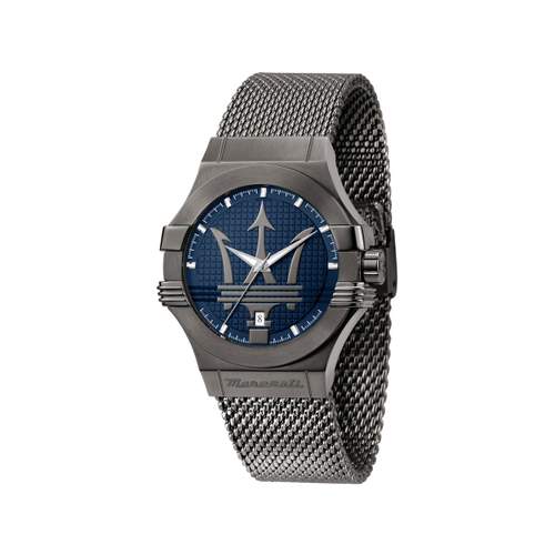 Montre MASERATI homme bracelet acier inoxydable gris foncé