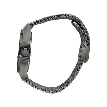 MASERATI herenhorloge met donkergrijze roestvrijstalen armband