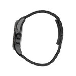 Montre MASERATI homme bracelet acier inoxydable noir - vue 2