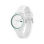 Montre Lacoste.12.12. homme résine bracelet silicone blanc - vue 2