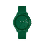 Montre Lacoste.12.12 homme résine bracelet silicone vert - vue 1