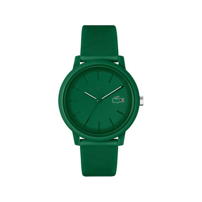 Montre Lacoste.12.12 homme résine bracelet silicone vert - vue 1