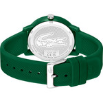 Montre Lacoste.12.12 homme résine bracelet silicone vert - vue 3