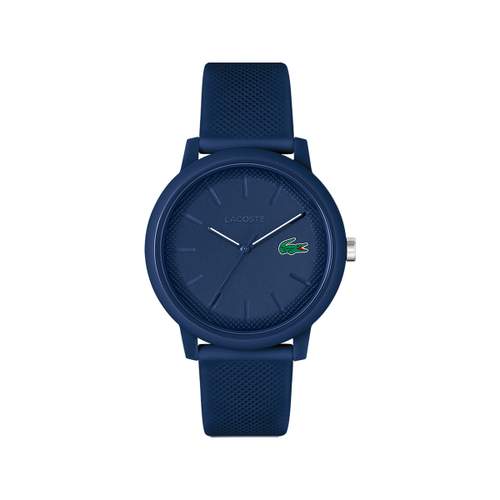 Montre Lacoste 12.12. homme résine bracelet silicone bleu