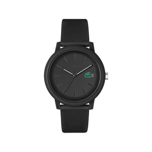 Montre Lacoste.12.12. homme résine bracelet silicone noir