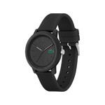 Montre Lacoste.12.12. homme résine bracelet silicone noir - vue 2