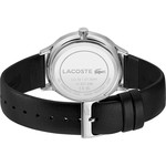 Montre LACOSTE Lacoste Club homme acier bracelet cuir noir - vue 3