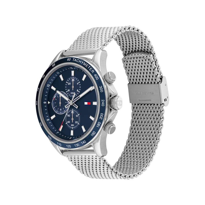 Montre TOMMY HILFIGER Miles homme bracelet acier - vue 2
