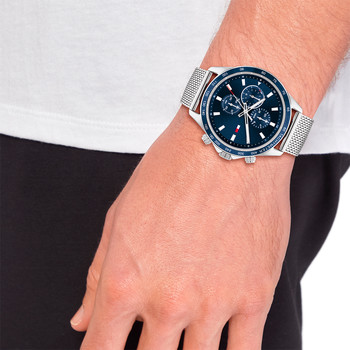 Montre TOMMY HILFIGER Miles homme bracelet acier