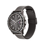 Montre TOMMY HILFIGER Miles homme bracelet acier gris - vue 2