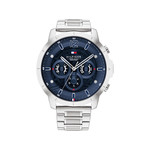 Montre TOMMY HILFIGER Luca homme bracelet acier - vue 1