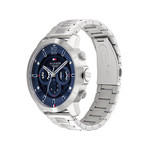 Montre TOMMY HILFIGER Luca homme bracelet acier - vue 2