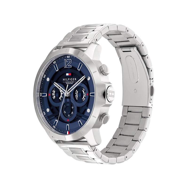 Montre TOMMY HILFIGER Luca homme bracelet acier - vue 2