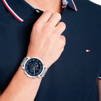 Montre TOMMY HILFIGER Luca homme bracelet acier