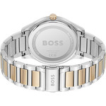Montre BOSS Reason homme bracelet acier bicolore doré rose - vue 3
