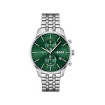 Montre BOSS Associate homme bracelet acier - vue 1