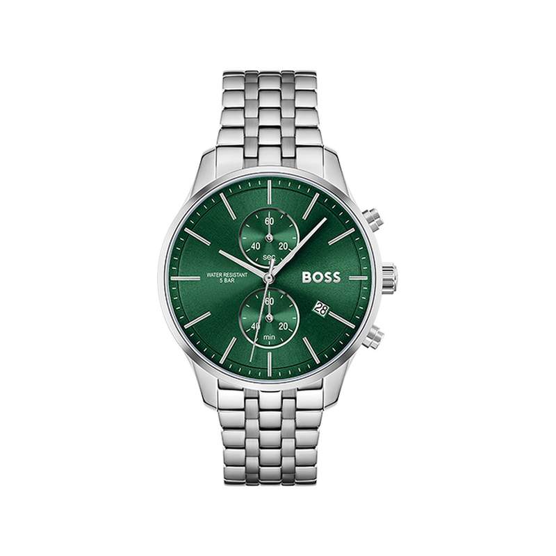 Montre BOSS Associate homme bracelet acier - vue 1