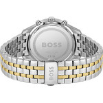 Montre BOSS Associate homme bracelet acier bicolore  doré jaune - vue 3