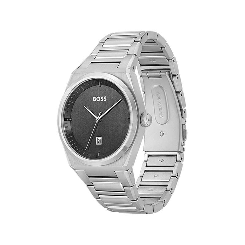 BOSS Steer men's watch steel bracelet - view 2