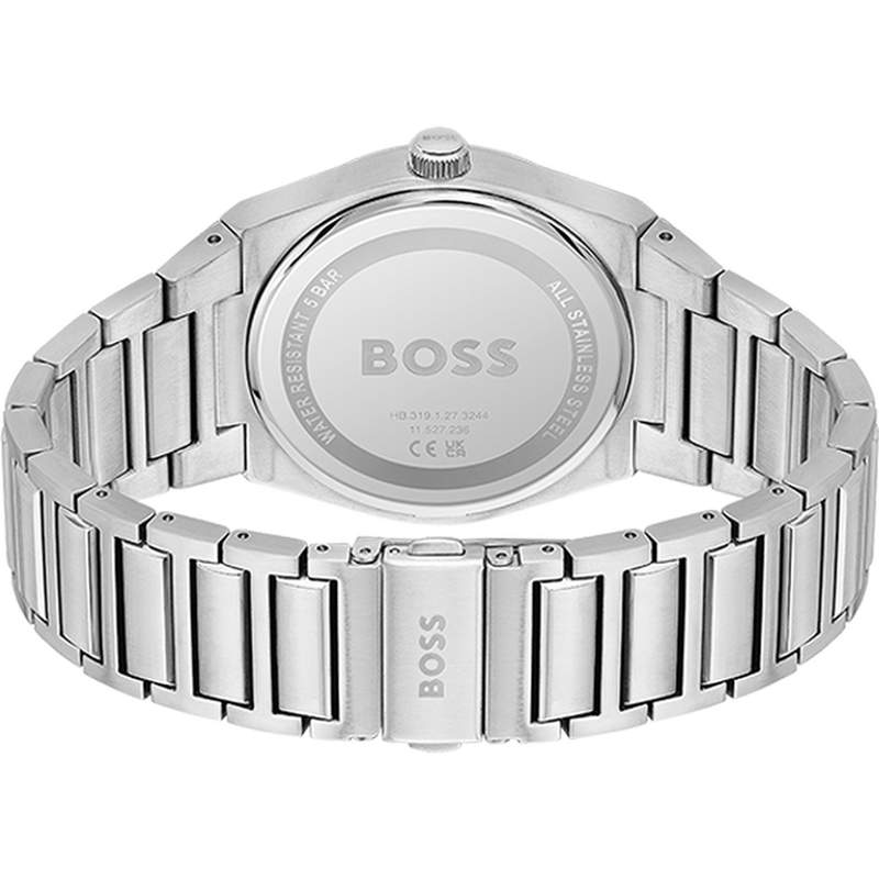 BOSS Steer men's watch steel bracelet - view 3