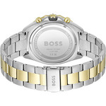 Montre BOSS Energy homme bracelet acier bicolore doré jaune - vue 3