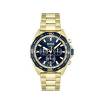 Montre BOSS Energy homme bracelet acier doré jaune - vue 1