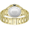 Montre BOSS Energy homme bracelet acier doré jaune - vue V3