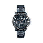 Montre HUGO Sport homme bracelet acier bleu - vue 1