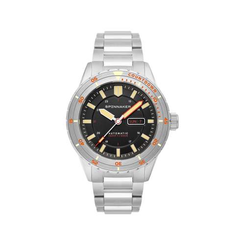Montre Spinnaker Hass homme automatique bracelet acier