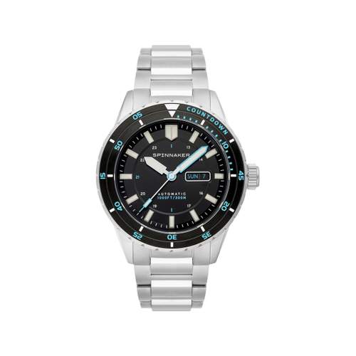 Montre Spinnaker Hass homme automatique bracelet acier
