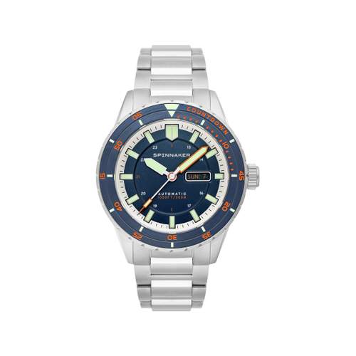 Montre Spinnaker Hass homme automatique bracelet acier