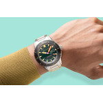 Montre Spinnaker Hass homme automatique bracelet acier - vue porté 2