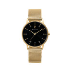Montre PIERRE LANNIER Cityline homme bracelet acier doré - vue 1