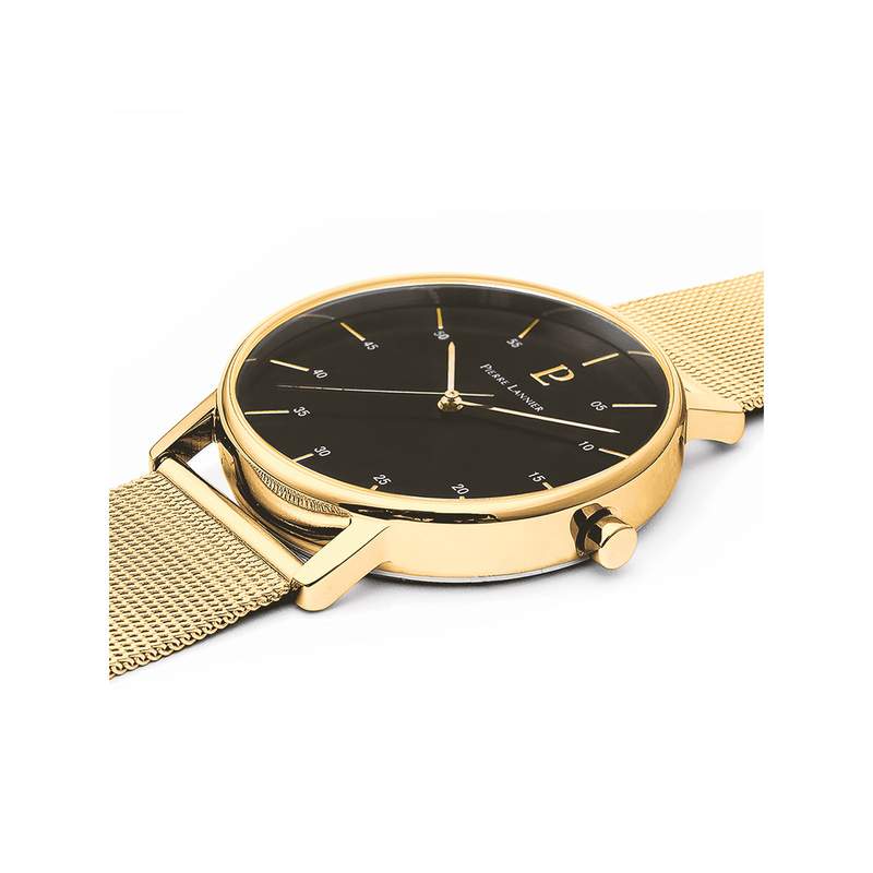 Montre PIERRE LANNIER Cityline homme bracelet acier doré - vue 2