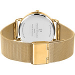 Montre PIERRE LANNIER Cityline homme bracelet acier doré - vue 3
