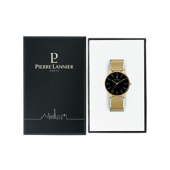 Montre PIERRE LANNIER Cityline homme bracelet acier doré